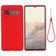 Чохол накладка силікон кейс для Google Pixel 6 Pro червоний - зображення 1