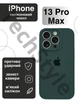 Чохол силіконовий з закритою камерою Epic Premium Silicone Case Camera Protection without MagSafe для Apple iPhone 13 Pro Max (6.7) Pine Green - зображення 1