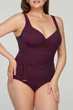 Купальник слитный с уплотнённой чашкой Marc & Andre 52F/3XL Бордовый (128868) - изображение 1