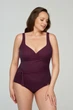 Купальник слитный с уплотнённой чашкой Marc & Andre 52F/3XL Бордовый (128868) - изображение 3