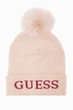 Шапка Guess one size Розовый (129008) - изображение 2