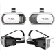 Очки виртуальной реальности под смартфоны 4-6 дюймов VR Box 2.0 - 3D для 3D фильмов, игр и панорамных видео, бело-черный - изображение 3