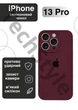 Чохол силіконовий з закритою камерою Epic Premium Silicone Case Camera Protection without MagSafe для Apple iPhone 13 Pro (6.1) Plum - зображення 1