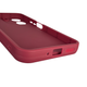 Чехол силиконовый Soft Touch с 3D принтом для Xiaomi Redmi 13C бордовый (Полная защита камеры) - изображение 2