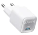 Зарядний пристрій мережевий ANKER PowerPort 511 Nano III - 30W USB-C , білий - зображення 1