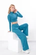 Спортивный костюм женский Orchid M Синий KST-008 - изображение 3