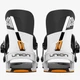 Кріплення для сноуборда UNION Atlas White/Orange Performance жорсткі кріпи для карвінгу і фрірайду юніон сноубордичні M - зображення 3