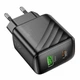Зарядний пристрій Hoco CS25A 1USB-C/1USB PD/QC 20W Black - изображение 3