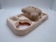 Дитячий гумовий чохол Bear для Apple iPhone 17 з підставкою тримачем Бежевий - зображення 4