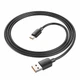 Зарядний кабель Hoco X96 Type-C 27W 3A 0.25m Black - изображение 5