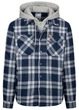Сорочка з капюшоном чоловіча Trespass RANDIE MATOSBTR0058 M NAVY CHECK (5045279530808) - изображение 1