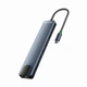 USB-хаб ZAMAX 8-в-1 Type C + USB HUB to HDMI/HDTV + PD + USB C + SD + TF + RJ45 - изображение 3