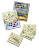 Розмальовки з сухими фарбами для дітей Brushme Транспорт (PAINTS1) - зображення 2