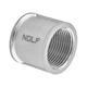 Муфта Nolf NFC.C06-N-1/2" нікельована (NF3072) - зображення 1