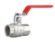 Кран шаровой Thermo Alliance Forte 1/2" ВВ прямой, PN40, рычаг SF600W15 - изображение 1