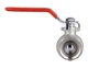 Кран шаровой Thermo Alliance Forte 1" ВВ прямой, PN40, рычаг SF600W25 - изображение 2