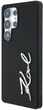 Etui Karl Lagerfeld Silicone Metal Signature Logo do Samsung Galaxy S25 Ultra Black (3666339450083) - obraz 2