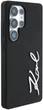 Etui Karl Lagerfeld Silicone Metal Signature Logo do Samsung Galaxy S25 Ultra Black (3666339450083) - obraz 4