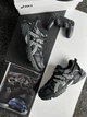 Мужские кроссовки ASICS Gel-Kahana TR V2 All Black Silver 41р - изображение 10
