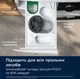 Стиральная машина Electrolux фронтальной загрузки, 9 кг, 1400 об/мин, класс энергопотребления A, 66 см, с дисплеем, функцией пара, инверторным мотором, универсальным дозатором, серебристого цвета (629096) - изображение 7