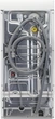 Стиральная машина Electrolux с вертикальной загрузкой, 6 кг, 1000 об/мин, класс энергопотребления D, ширина 60 см, с дисплеем, белая (629097) - изображение 6