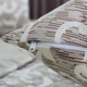 Покрывало плед ТЕП ELEGANT COTTON Beige and White 220×240 см евро, хлопок, стеганое, мягкое, Oeko-Tex 100 г/м² (4-04578_32778) - изображение 5