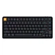 Клавіатура механічна J1 82Key, K pro Banana, WL/BT/USB-A, QMK, Hot-swap, EN/UKR, RGB, чорни Keychron (teh0013916) - зображення 2