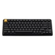Клавіатура механічна J1 82Key, K pro Banana, WL/BT/USB-A, QMK, Hot-swap, EN/UKR, RGB, чорни Keychron (teh0013916) - зображення 6