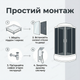 Душевой бокс Vivia 90x90х220см см квадратный гидробокс глубокий поддон тропический душ тонированное стекло - изображение 8