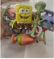 Набір ігрових фігурок SpongeBob SquarePants 6 персонажів / Губка Боб, Сквідвард, містер Крабс, Геррі, Сенді, Патрік - зображення 7