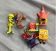 Набір ігрових фігурок SpongeBob SquarePants 6 персонажів / Губка Боб, Сквідвард, містер Крабс, Геррі, Сенді, Патрік - зображення 8