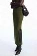 Спідниця COS sparkly textured pencil skirt 1210982001 M Зелений - изображение 2