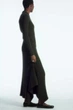 Спідниця COS asymmetric ribbed wool midi skirt 1216595001 S - зображення 3