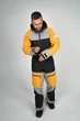 Лижний чоловічий комбінезон UpwearUA Кострич S Жовтий - зображення 2