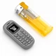 Мобільний телефон BM70 міні з Bluetooth-гарнітурою (L8Star) сірий - зображення 2