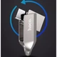 Флеш-накопичувач USB-A/C HOCO UD8 Smart Type-C USB drive 64Gb сріблястий - изображение 2