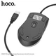 Комп'ютерна Миша HOCO GM19 Enjoy gaming luminous wired mouse Чорна - изображение 2