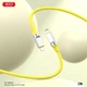 Кабель XO NB-Q252B PD 60W/1m Type-C to Type-C Fast Charging Жовтий - изображение 2