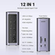Док-станция с Type-C разъемом и хабом на 13 портов UGREEN CM555 UGREEN USB-C Multifunction Docking Station Pro - изображение 2