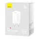 Сітчасте зарядне пристрій Baseus GaN5 Fast Charger(mini) 1C 30W EU білий CCGN070502 - зображення 4