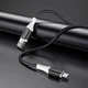 Кабель BOROFONE BX79 silicone charging for Micro 2.4A/1m чорний - изображение 2