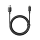 USB кабель Baseus Silky Series USB to Lightning 2.4A 2m чорний P10377702113-01 - изображение 3
