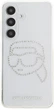 Панель Karl Lagerfeld Rhinestones Karl Head Logo для Samsung Galaxy S25 Transparent (3666339450137) - зображення 3