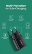 Сетевое зарядное устройство Ugreen ED011 USB Wall Charger 2.1A Black (50459) - изображение 2