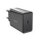 Мережевий зарядний пристрій Baseus Speed Mini Quick Charger 1C 20W EU чорний CCFS-SN01 - изображение 2