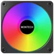 Набор из трех вентиляторов Montech GF120 V2 ARGB PWM 120MM 3 IN 1 (B) - изображение 3