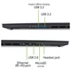 Ноутбук Acer Nitro 16S AN16S-61 16" WUXGA IPS, AMD R7-350, 32GB, F1TB, NVD5060-8, Lin, чорний - зображення 8