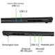 Ноутбук Acer Nitro V 16 ANV16-72 16" WQXGA IPS, Intel 9-270H, 32GB, F1TB, NVD5070-8, Lin, чорний - зображення 8