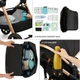 Універсальний візочок 3 в 1 Kinderkraft Esme Pro Pure Black, KSESME00BLK300N - зображення 9