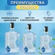 Помпа для Води Електрична BRS White | Диспенсер Акумуляторний USB, На Бутель 5/18.9 л, З Індикатором Заряду - зображення 5